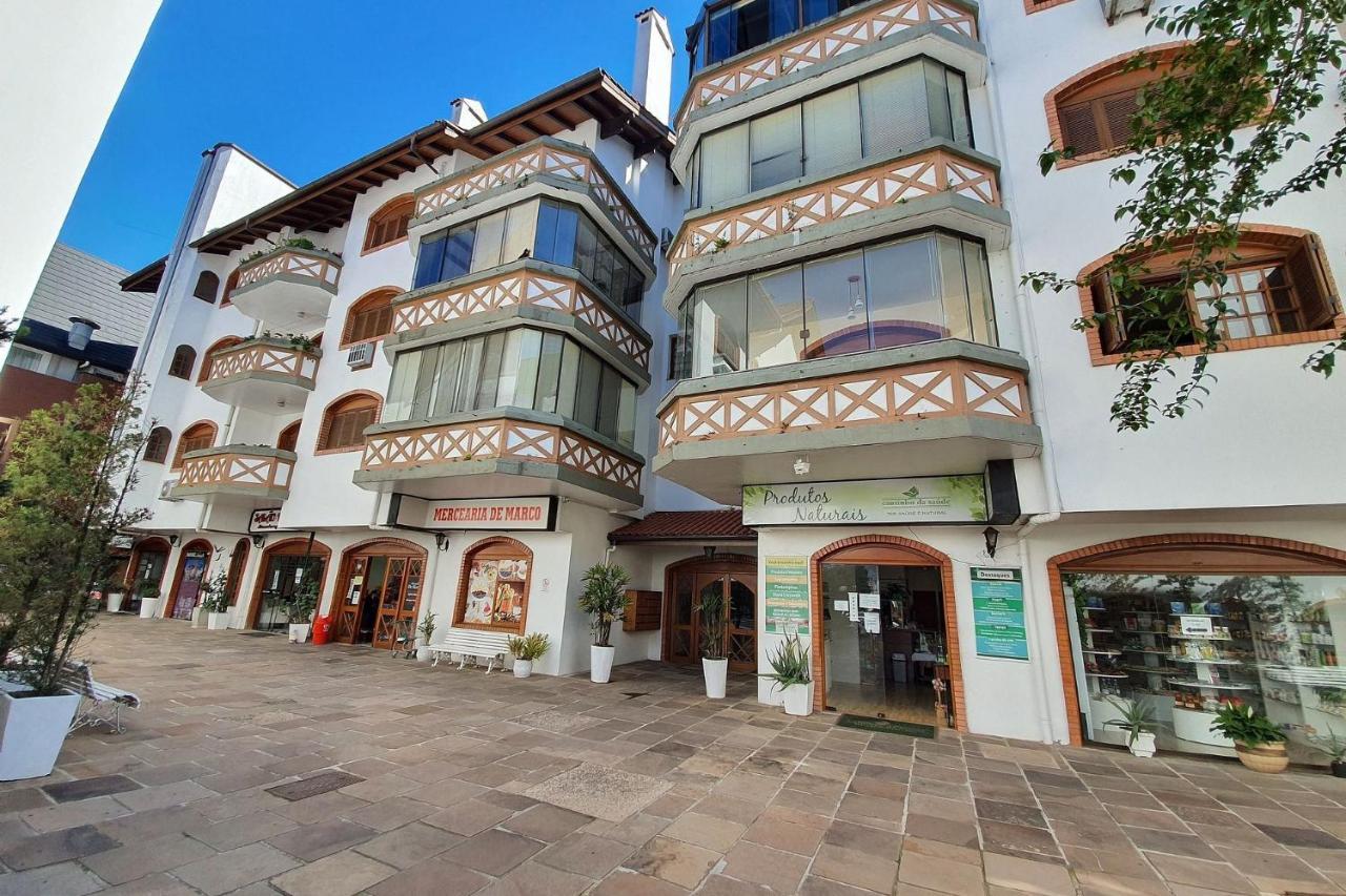 Ap. De 4 Quartos Com Ar A 150M Da Rua Coberta Gramado Exteriér fotografie